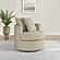 Debbie Upholstered Swivel Accent Chair Camel by Coaster