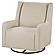 Serra Boucle Upholstered Swivel Glider Recliner Sandy Beige by Coaster