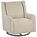 Serra Boucle Upholstered Swivel Glider Recliner Sandy Beige by Coaster