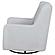 Serra Boucle Upholstered Swivel Glider Recliner Dove Grey by Coaster