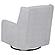 Serra Boucle Upholstered Swivel Glider Recliner Dove Grey by Coaster