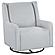 Serra Boucle Upholstered Swivel Glider Recliner Dove Grey by Coaster