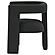 Petra Boucle Upholstered Accent Side Chair Black by Coaster