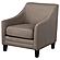 Liam Upholstered Sloped Arm Accent Club Chair Camel by Coaster