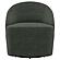 Leon Upholstered Barrel Accent Swivel Chair Hunter Green by Coaster