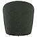 Leon Upholstered Barrel Accent Swivel Chair Hunter Green by Coaster