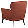 Andrea Heavy Duty High Back Accent Chair Orange by Coaster