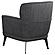 Andrea Heavy Duty High Back Accent Chair Grey by Coaster