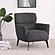 Andrea Heavy Duty High Back Accent Chair Grey by Coaster