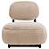Duffie Upholstered Armless Accent Chair Camel by Coaster