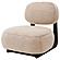 Duffie Upholstered Armless Accent Chair Camel by Coaster