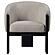 Valdez Boucle Upholstered Barrel Back Accent Chair Beige by Coaster