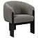 Valdez Boucle Upholstered Barrel Back Accent Chair Brown by Coaster