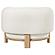 Lawler Upholstered Barrel Back Accent Chair Ivory by Coaster
