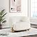 Lawler Upholstered Barrel Back Accent Chair Ivory by Coaster