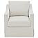 Winter Upholstered Sloped Arm Accent Swivel Chair Beige by Coaster