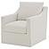 Winter Upholstered Sloped Arm Accent Swivel Chair Beige by Coaster