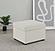 Winter Upholstered Hydraulic Lift Top Storage Ottoman Beige by Coaster
