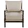 Blanchett Cushion Back Accent Chair Beige and Natural by Coaster