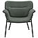 Davina Upholstered Flared Arms Accent Chair Ivy by Coaster