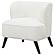 Alonzo Upholstered Track Arms Accent Chair Natural by Coaster