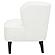 Alonzo Upholstered Track Arms Accent Chair Natural by Coaster