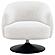Dave Upholstered Barrel Back Swivel Club Chair Beige by Coaster