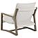 Geneva Boucle Upholstered Wood Arm Accent Chair Sand by Coaster