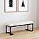 Mesa Boucle Upholstered Tufted Accent Bench Vanilla by Coaster
