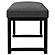 Mesa Boucle Upholstered Tufted Accent Bench Charcoal by Coaster