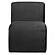 Drayton Upholstered Curved Armless Accent Chair Black by Coaster