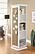 Robinsons Swivel Accent Cabinet w/Cork Board White by Coaster