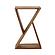 Lily Geometric Accent Table Natural by Coaster