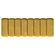 Summer Fabric Upholstered Tufted Accent Bench Mustard Yellow by Coaster