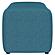 Summer Fabric Upholstered Tufted Accent Bench Peacock Blue by Coaster