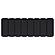 Summer Fabric Upholstered Tufted Accent Bench Charcoal by Coaster