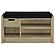 Arrington Storage Bench White Oak by Coaster