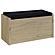 Arrington Storage Bench White Oak by Coaster