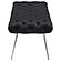 Ella Upholstered Tufted Bench Stainless Steel Legs Black by Coaster
