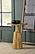 Ixia Round Solid Mango Wood Accent Side Table Natural by Coaster
