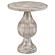 Dianella Round Pedestal Base Accent Side Table White Washed by Coaster