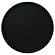 Ixia Round Solid Mango Wood Accent Side Table Black Stain by Coaster