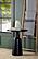 Ixia Round Solid Mango Wood Accent Side Table Black Stain by Coaster