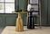 Ixia Round Solid Mango Wood Accent Side Table Black Stain by Coaster