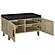 Brixton 2-Door Padded Entryway Shoe Storage Bench White Oak by Coaster