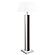 Elena 67-inch Square Tapered Mirrored Floor Lamp Brown by Coaster