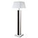 Elena 67-inch Square Tapered Mirrored Floor Lamp Brown by Coaster