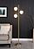 Sena Trio Tree Floor Lamp Gold by Coaster