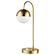 Merrick Round Arched Table Lamp Gold by Coaster