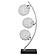 Claudia 30-inch Woven Spherical Metal Table Lamp Black by Coaster